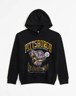 baltimore ravens graphic popover hoodie