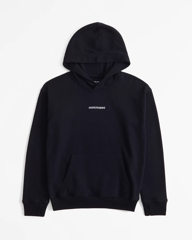 logo popover hoodie