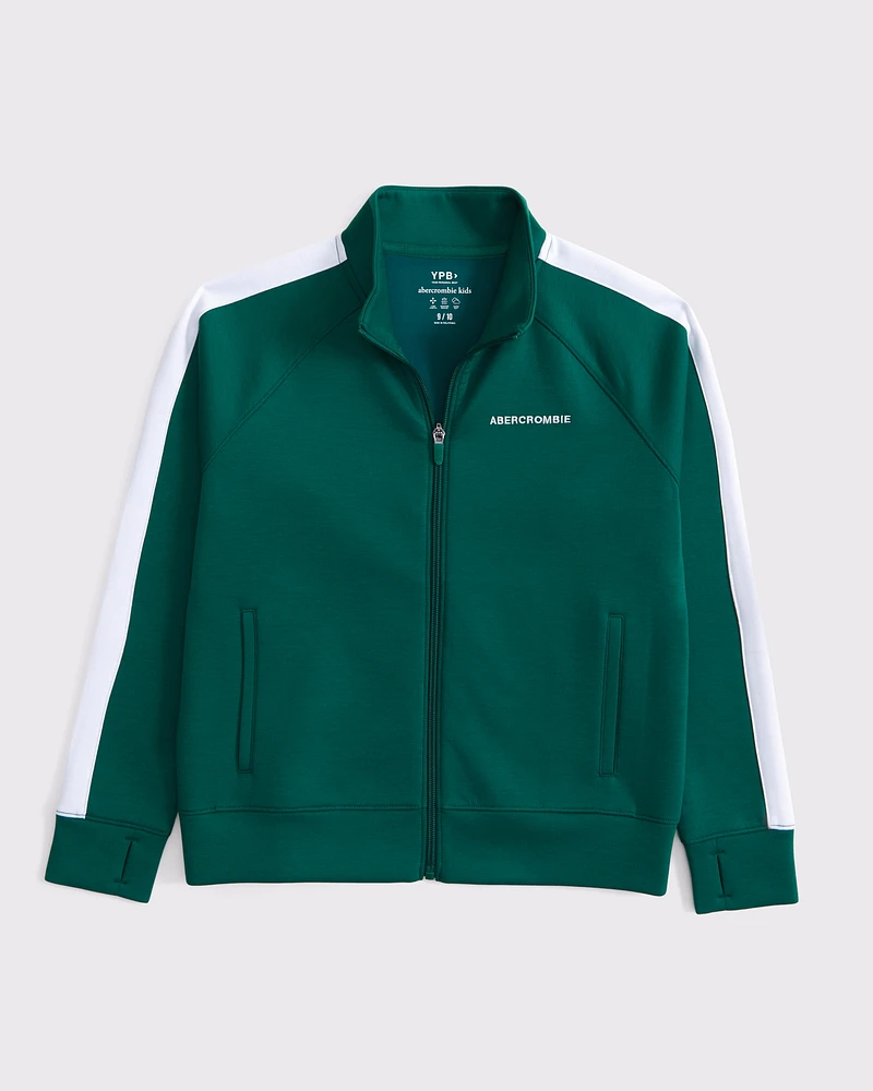 ypb neoknit logo track jacket
