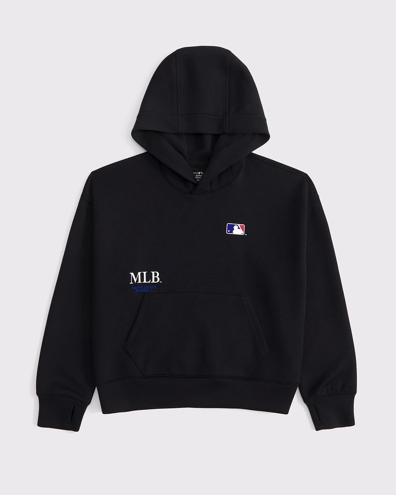 ypb neoknit mlb graphic popover hoodie