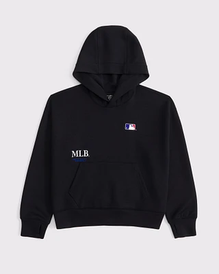 ypb neoknit mlb graphic popover hoodie