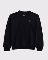 essential icon crew sweatshirt