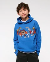 looney tunes graphic popover hoodie