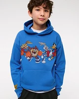 looney tunes graphic popover hoodie