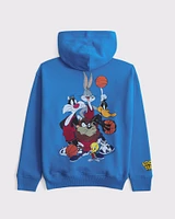 looney tunes graphic popover hoodie