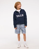 harvard university quarter-zip