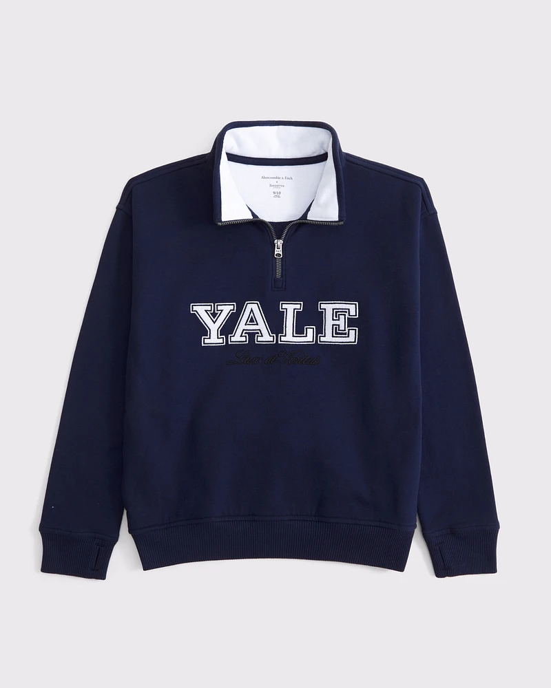 harvard university quarter-zip