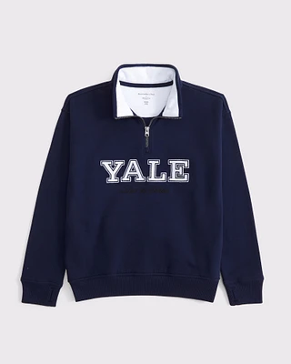 harvard university quarter-zip