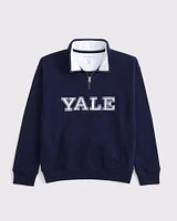 harvard university quarter-zip