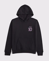 lionel messi graphic popover hoodie