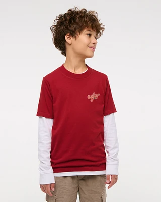 spongebob squarepants graphic tee