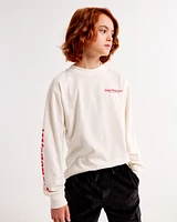 long-sleeve hot wheels graphic tee