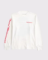 long-sleeve hot wheels graphic tee