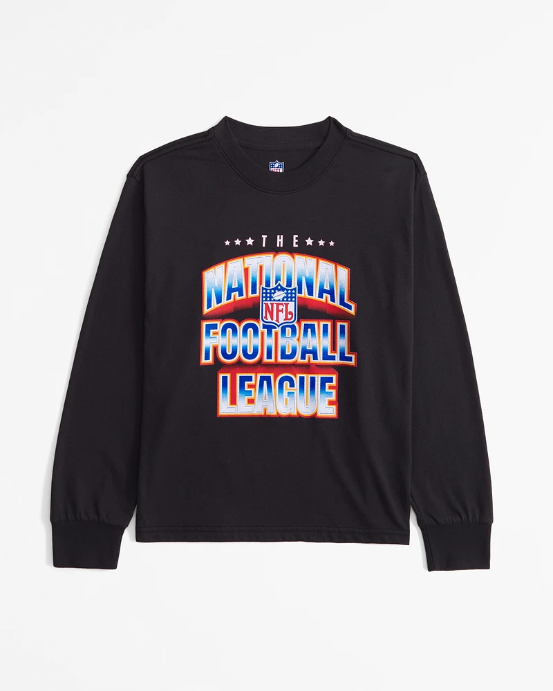 nfl long-sleeve graphic tee