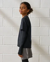 ypb all day cool logo twofer tee
