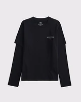ypb all day cool logo twofer tee