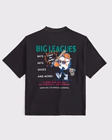 sporty graphic tee