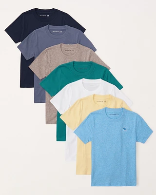 7-pack icon crew tees