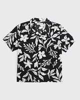 resort short-sleeve poplin shirt