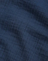 resort short-sleeve gauzy shirt