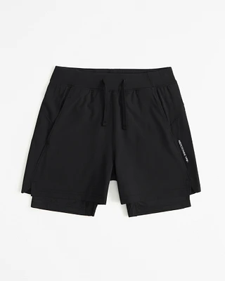 ypb motiontek 2-in-1 training shorts