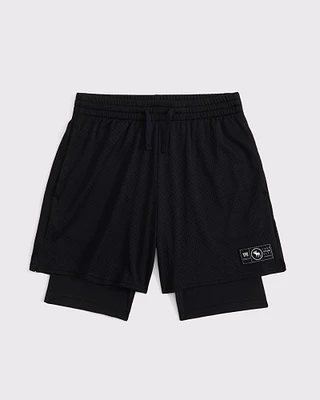 ypb mesh twofer shorts