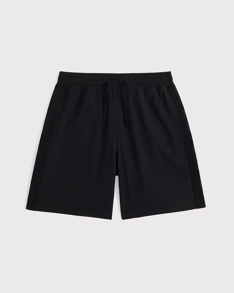 ypb logo tape shorts