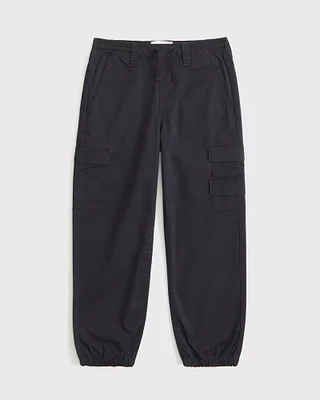 baggy cinched cargo pants