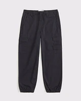 baggy cinched cargo pants