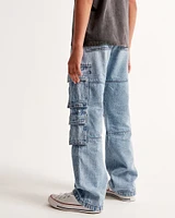 lightweight cargo jeans