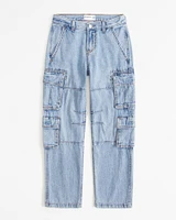 lightweight cargo jeans