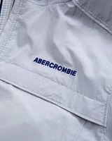 logo nylon windbreaker