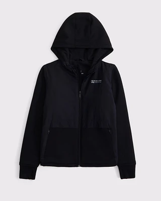 ypb lightweight cozy-lined full-zip hoodie