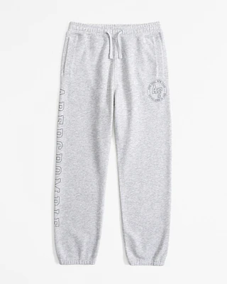 large scale logo sweatpants