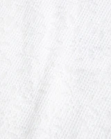 long-sleeve lace squareneck tee