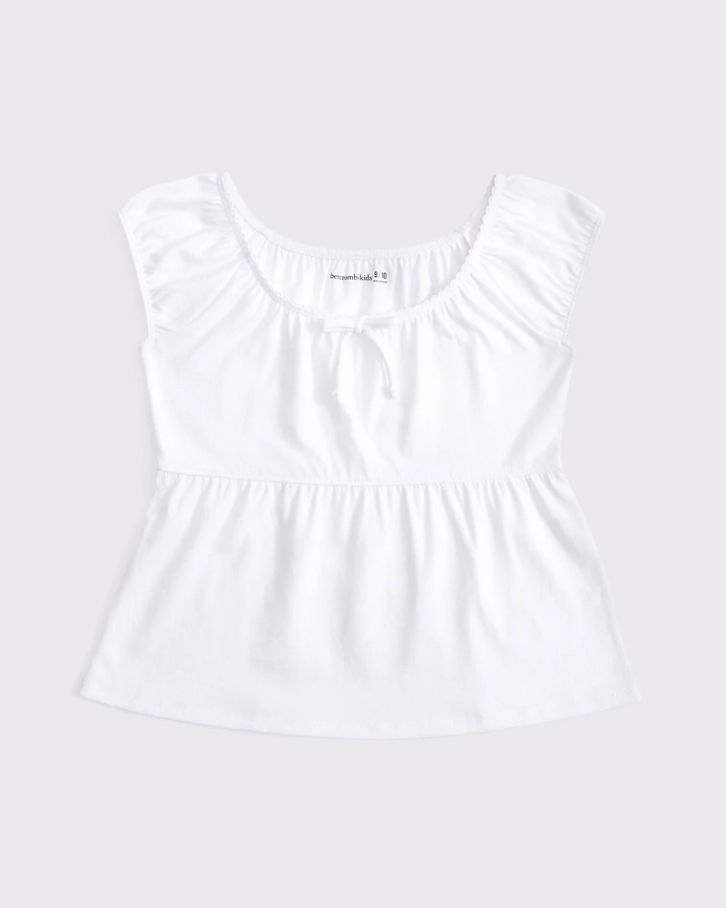 babydoll bow top