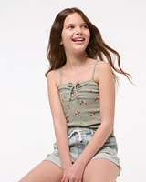 cinched tank