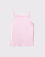 apron lace tank