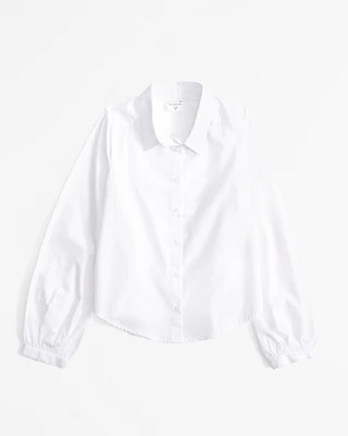 layerable button-up shirt