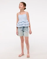 ruffle babydoll top