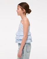 ruffle babydoll top