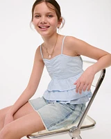 ruffle babydoll top