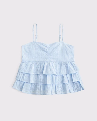 ruffle babydoll top