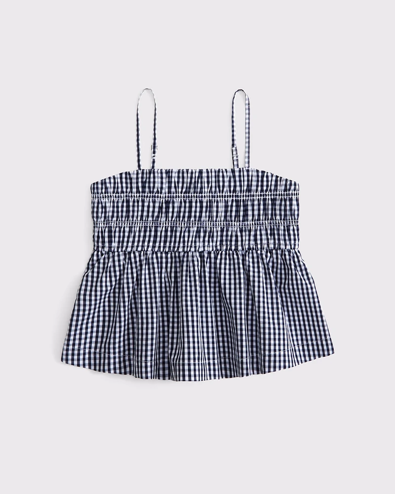 poplin babydoll set top