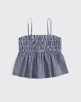 poplin babydoll set top