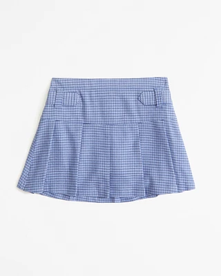 menswear pleated skort