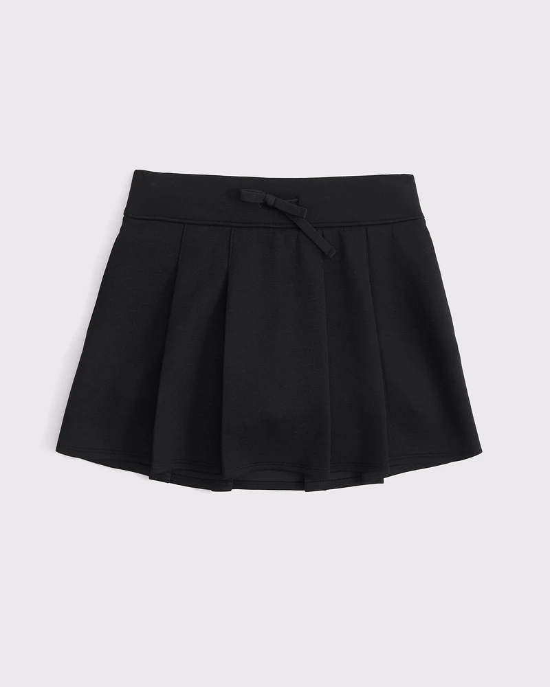ypb neoknit pleated mini skort