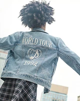 oversized denim jacket