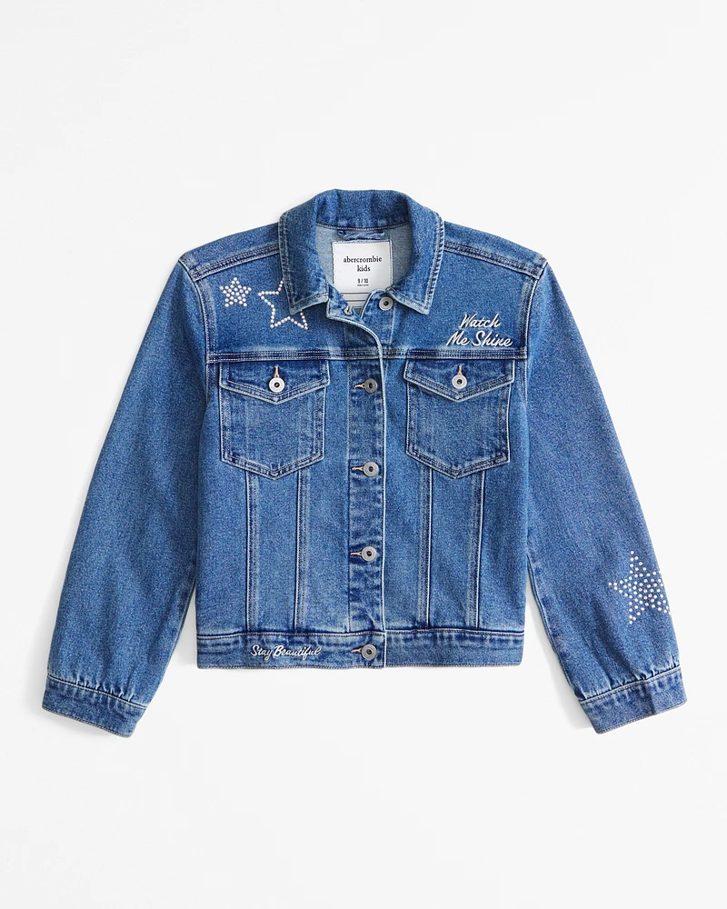 oversized denim jacket