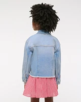 embroidered denim jacket